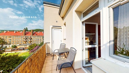 Prodej bytu 1+1 s balkonem v ul. Kramoly v Ústí nad Labem - Fotka 1